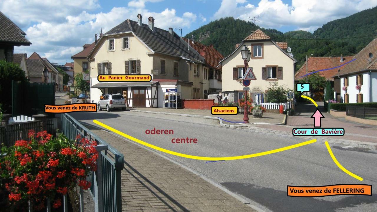 דירות Oderen Meuble De Tourisme מראה חיצוני תמונה